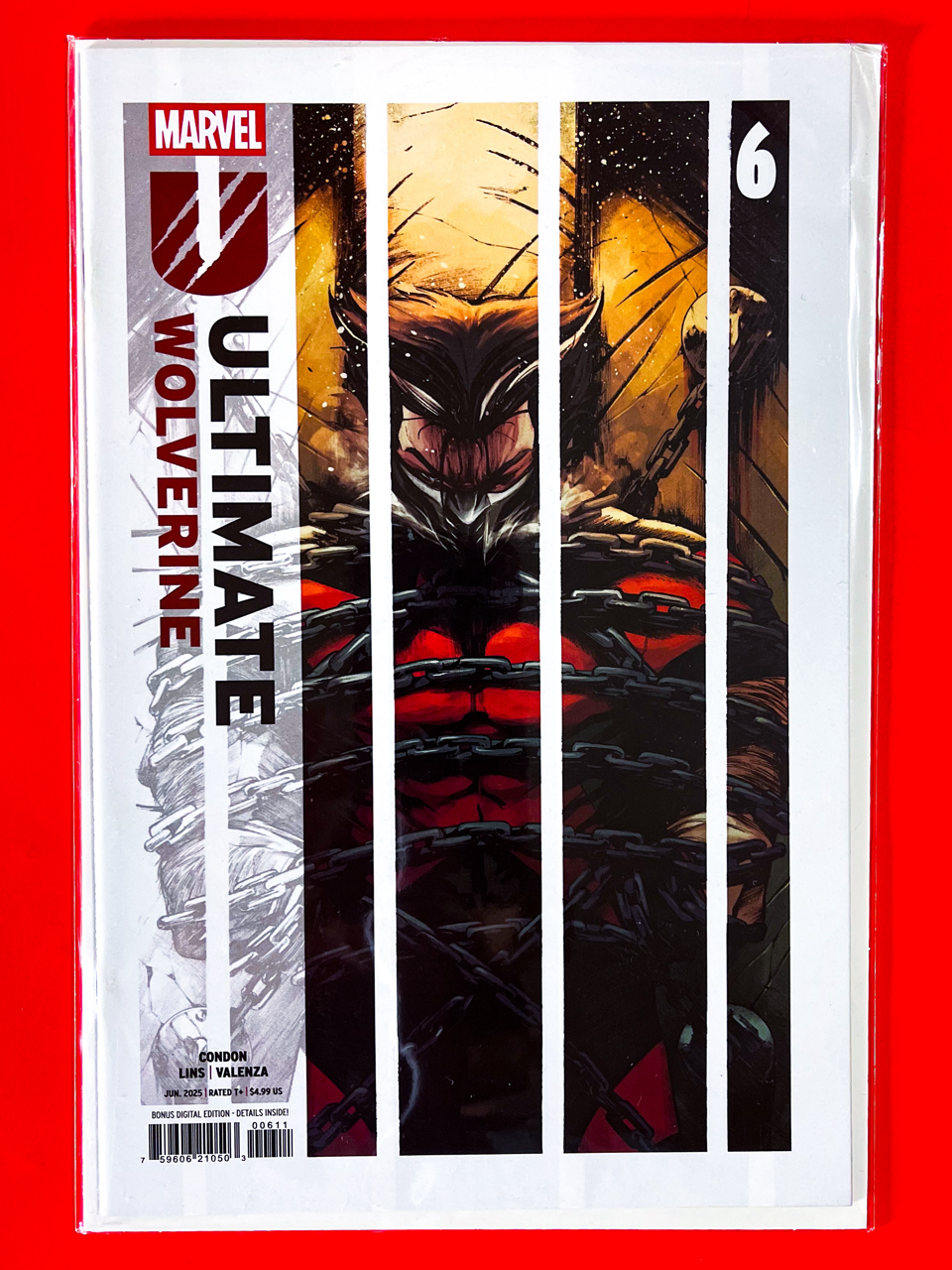 Main Cover of Ultimate Wolverine #6 | Alessandro Cappuccio Cover