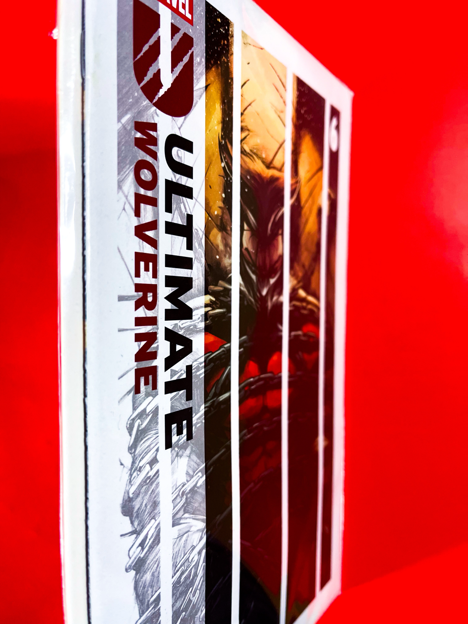 Spine of Ultimate Wolverine #6 | Alessandro Cappuccio Cover