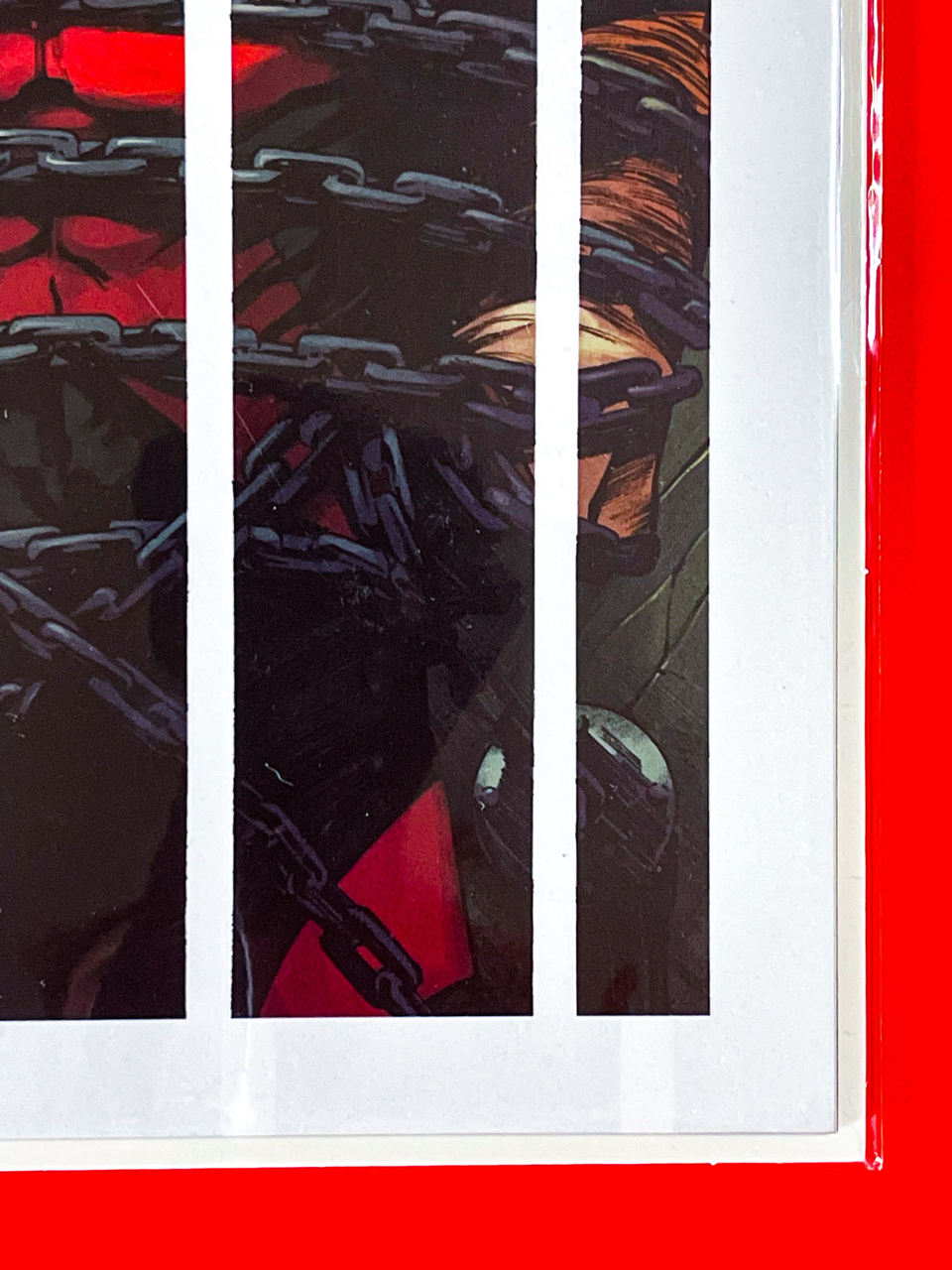 Bottom right corner of Ultimate Wolverine #6 | Alessandro Cappuccio Cover