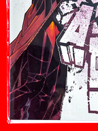 Bottom left corner of Deadpool #9 | Chris Bachalo Cover