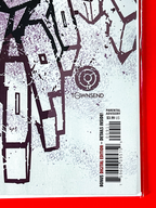 Bottom right corner of Deadpool #9 | Chris Bachalo Cover