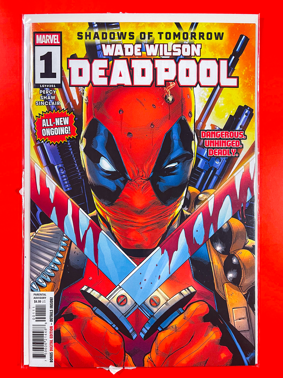 Deadpool: Wade Wilson #1 | Geoff Shaw Cover