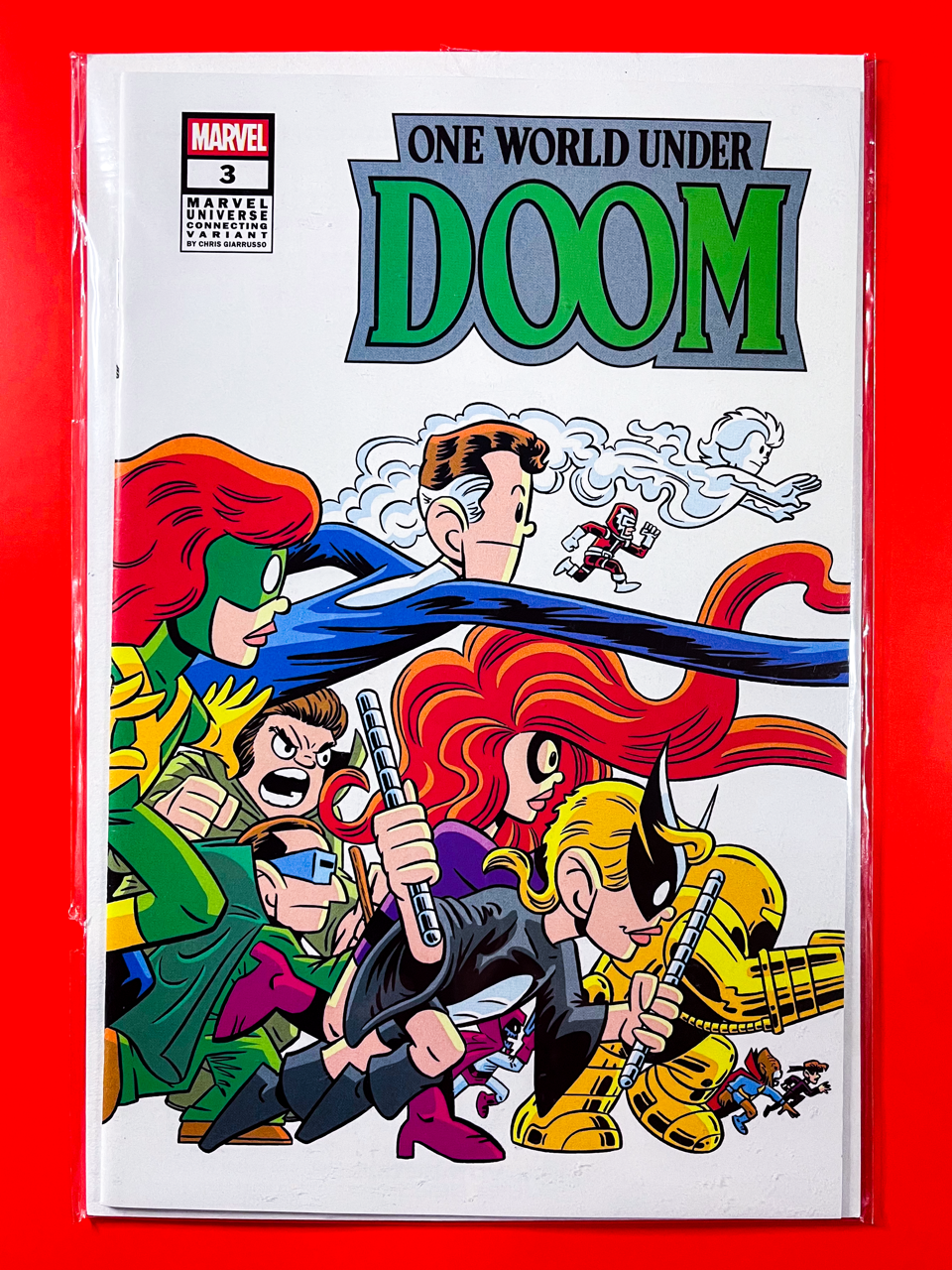 One World Under Doom #3 | Chris Giarrusso Cover