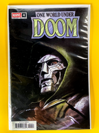 One World Under Doom #4 | Adi Granov Cover