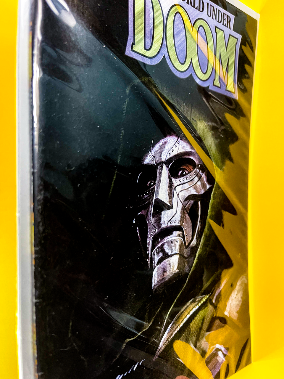 One World Under Doom #4 | Adi Granov Cover