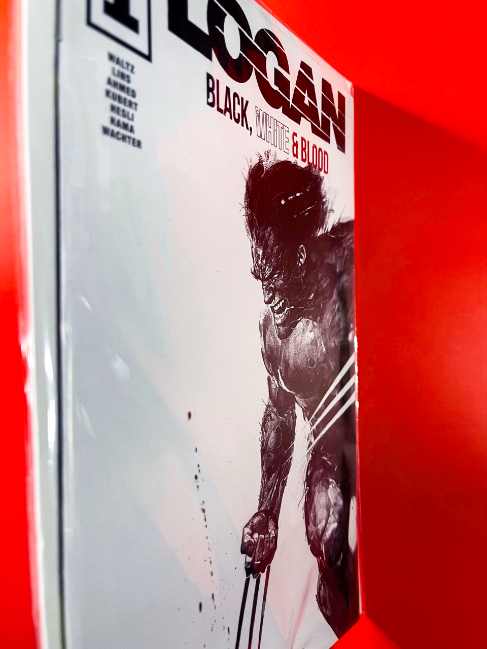 Logan: Black, White & Blood #1 | Alex Maleev Cover