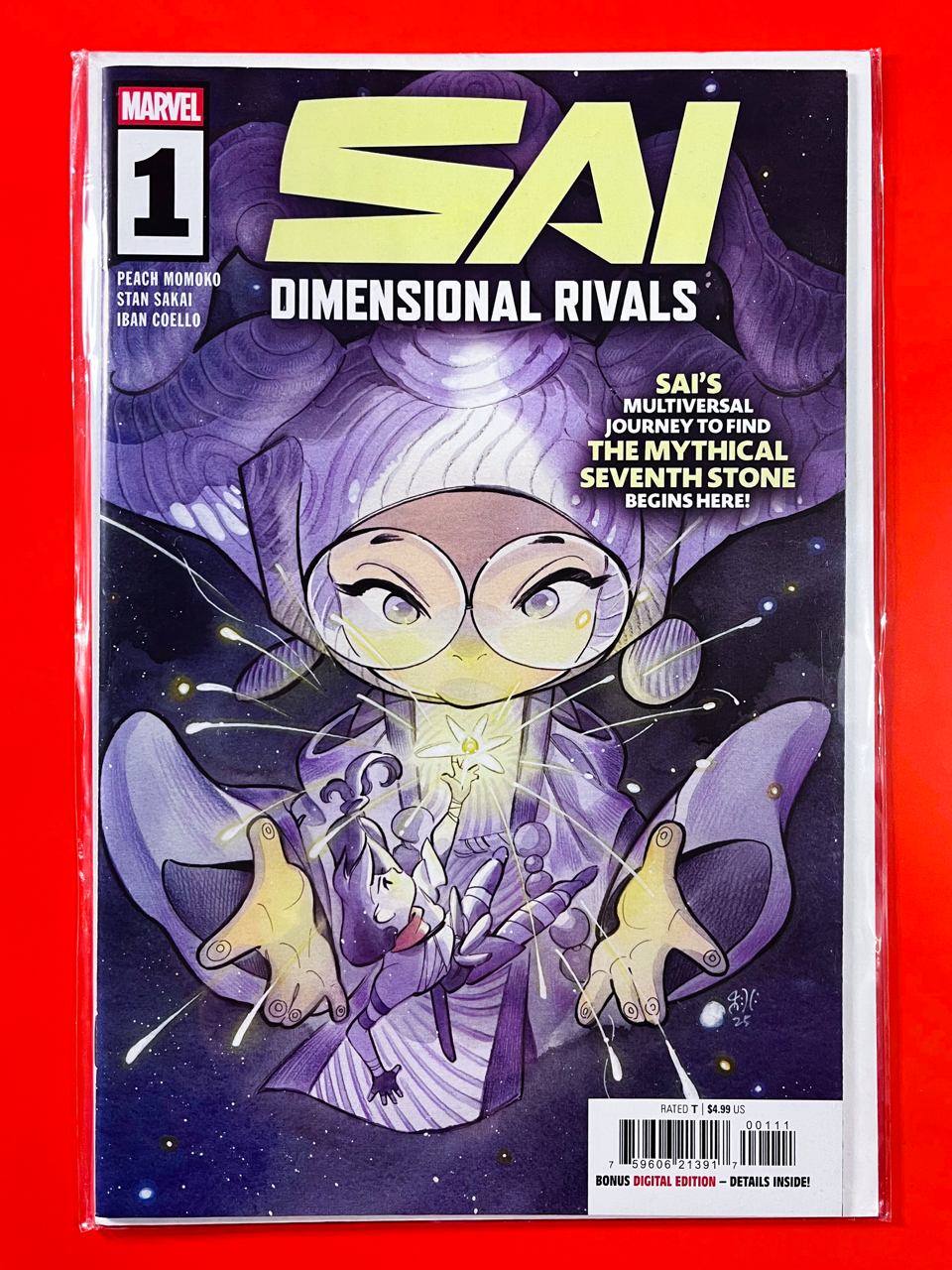 Sai: Dimensional Rivals #1 | Peach Momoko Cover