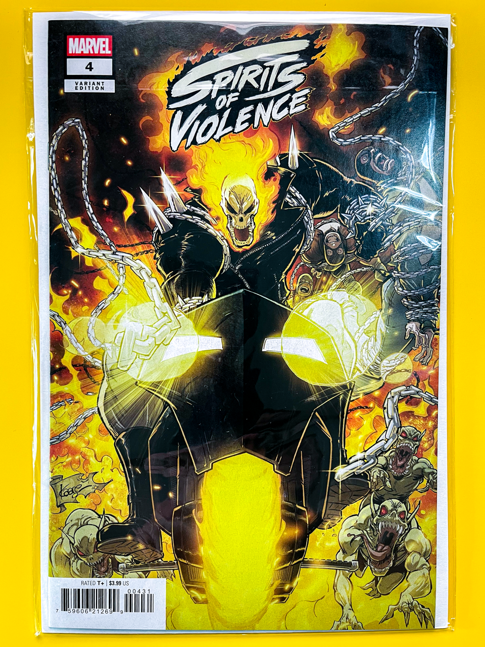 Spirits of Violence #4 | Kaare Andrews Cover
