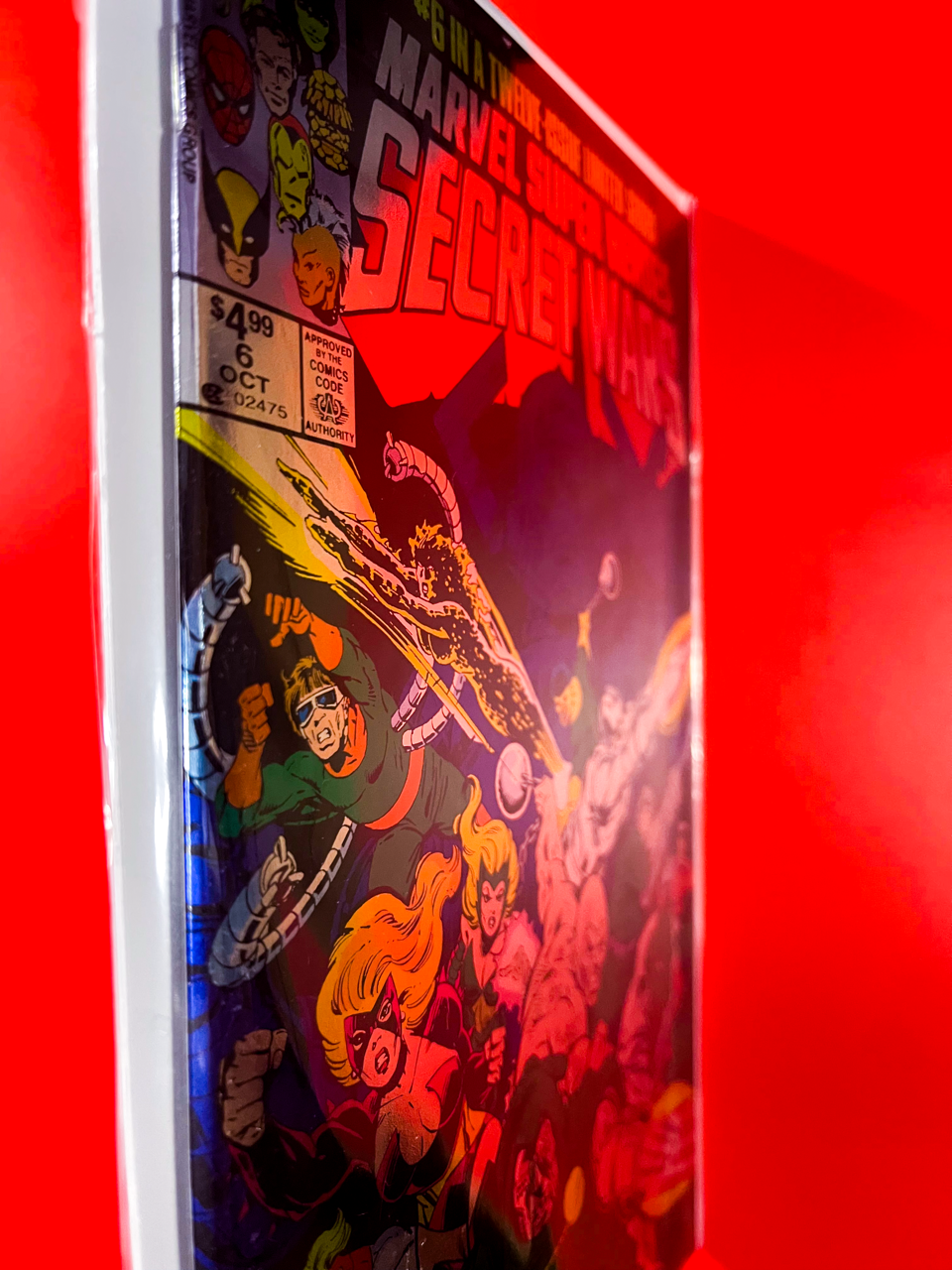 Marvel Super-Heroes Secret Wars #6 | Bob Layton Cover