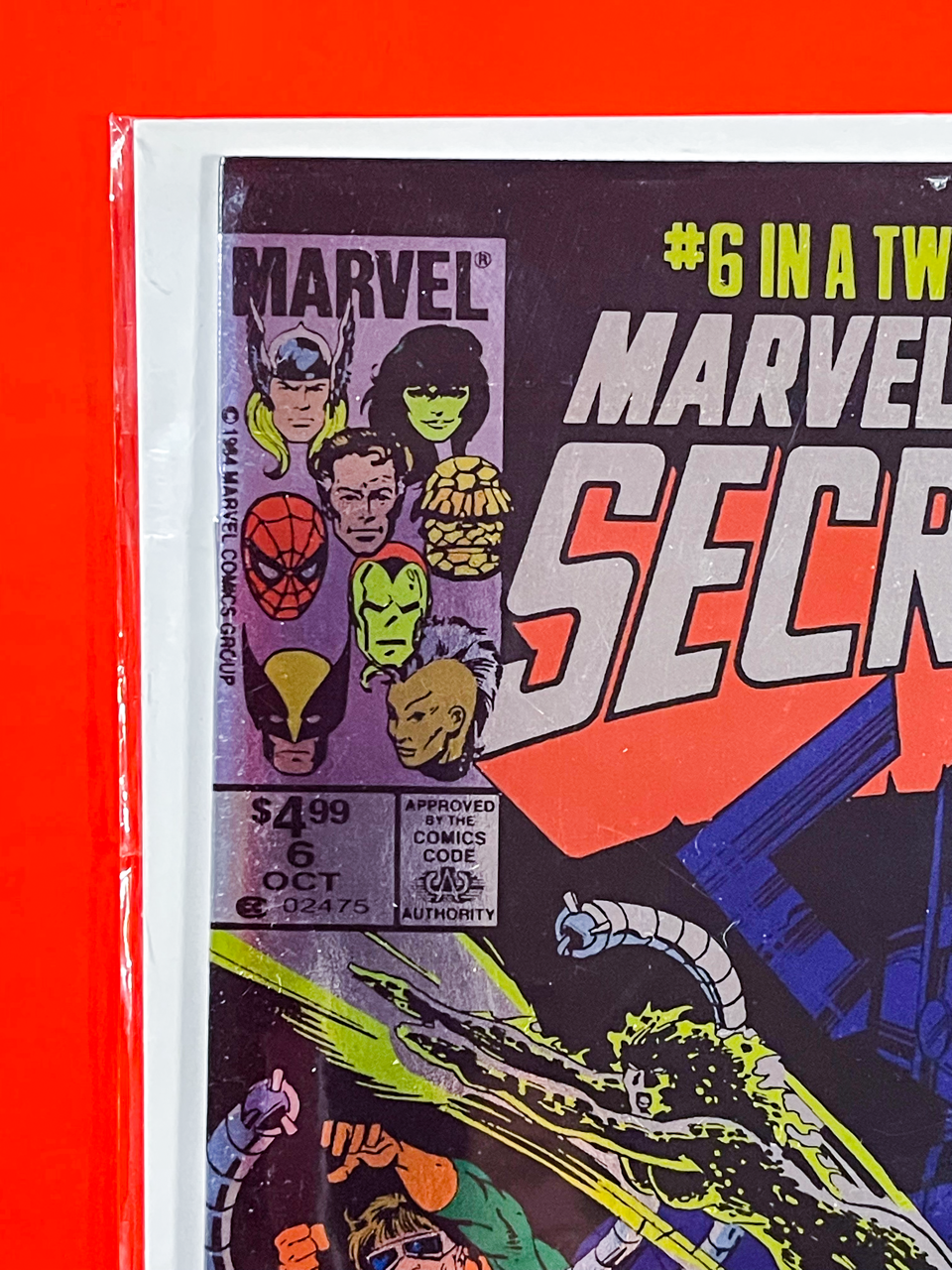 Marvel Super-Heroes Secret Wars #6 | Bob Layton Cover