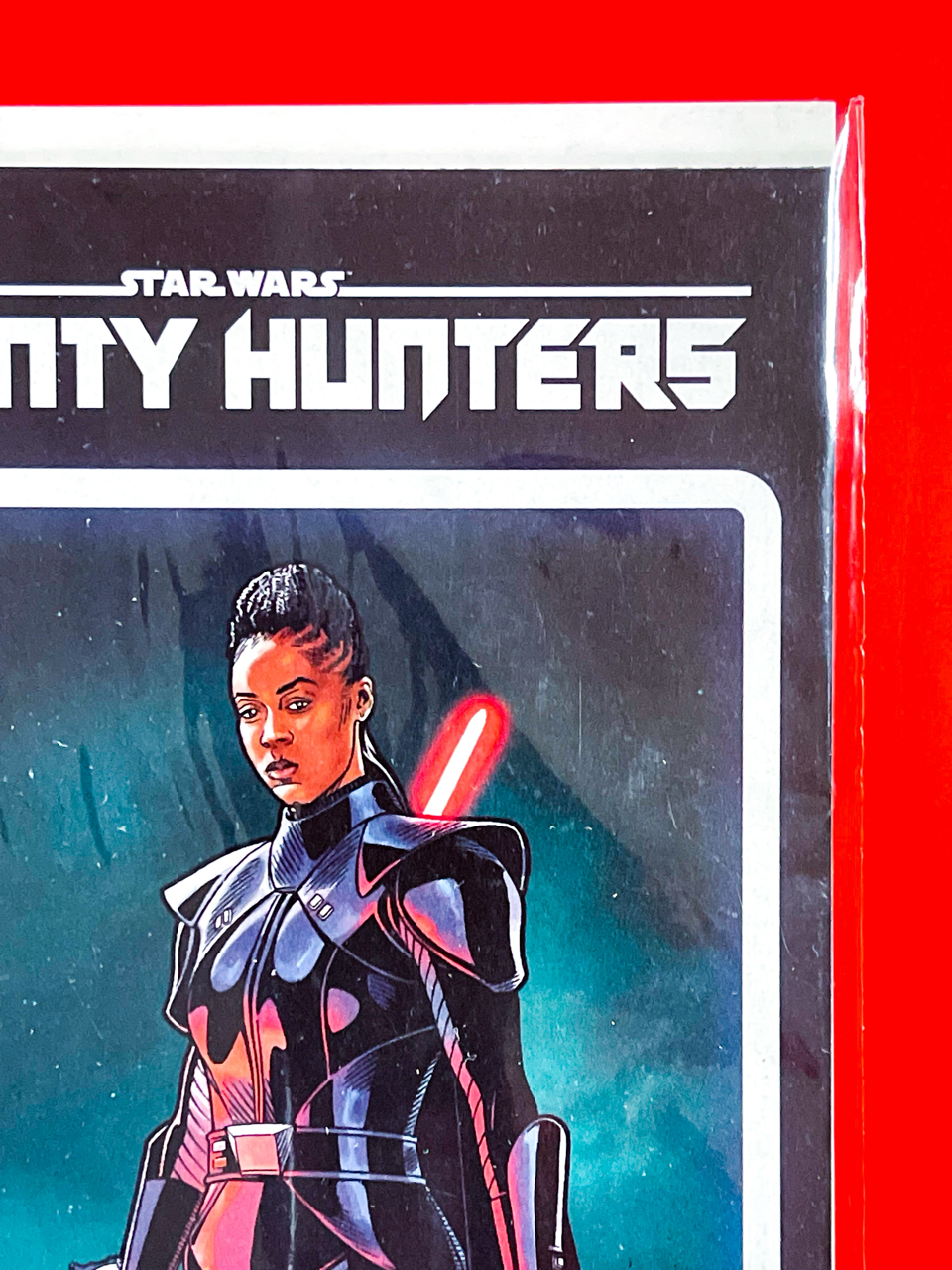Top right corner of Star Wars: Bounty Hunters #26 | Chris Sprouse Cover