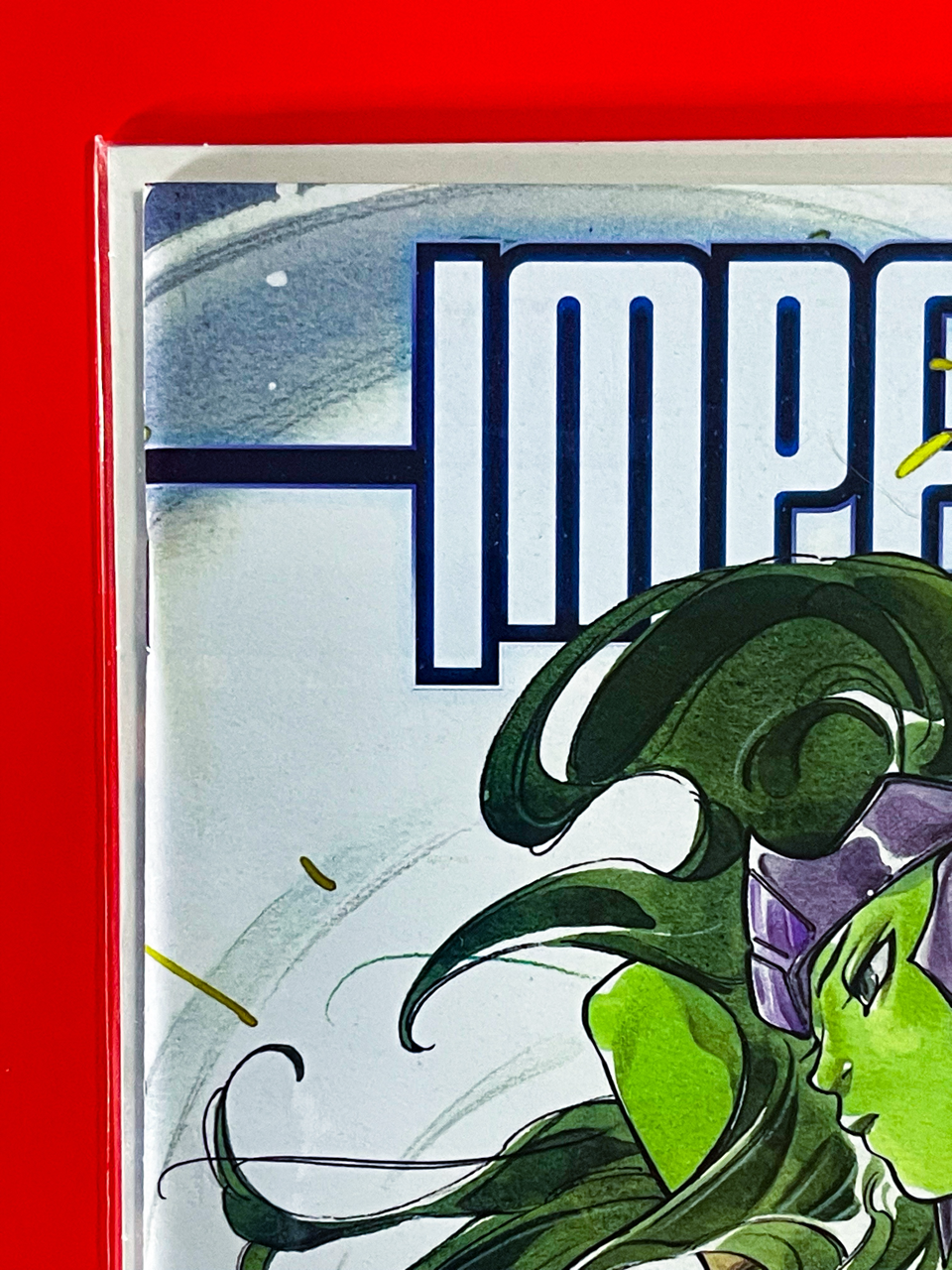Top left corner of Imperial #1 | Peach Momoko Cover