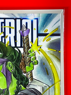 Top right corner of Imperial #1 | Peach Momoko Cover