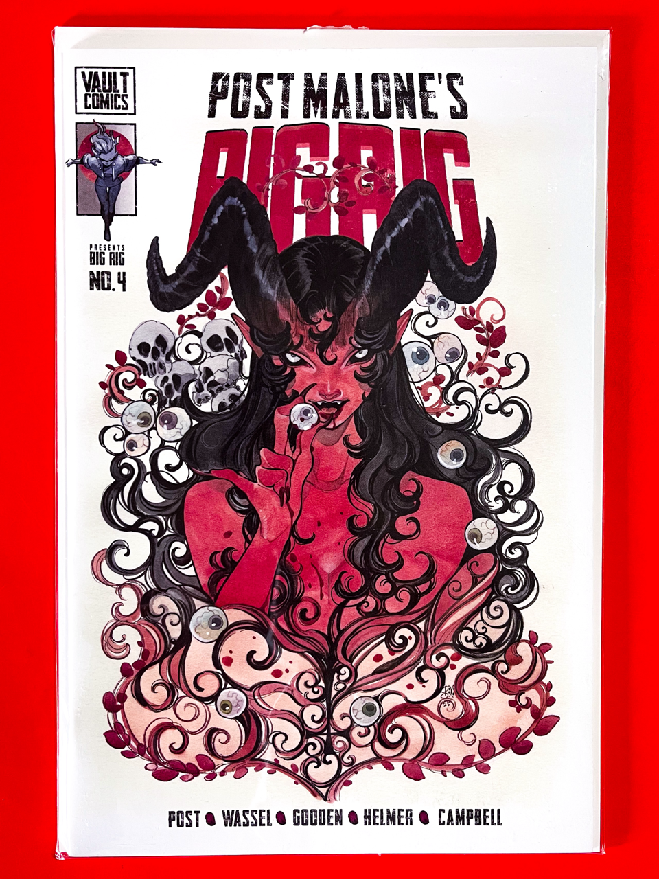 Main Cover of Big Rig #4 | Peach Momoko Cover