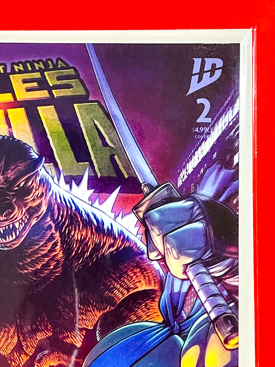 Teenage Mutant Ninja Turtles x Godzilla #2 | Mateus Santolouco Cover