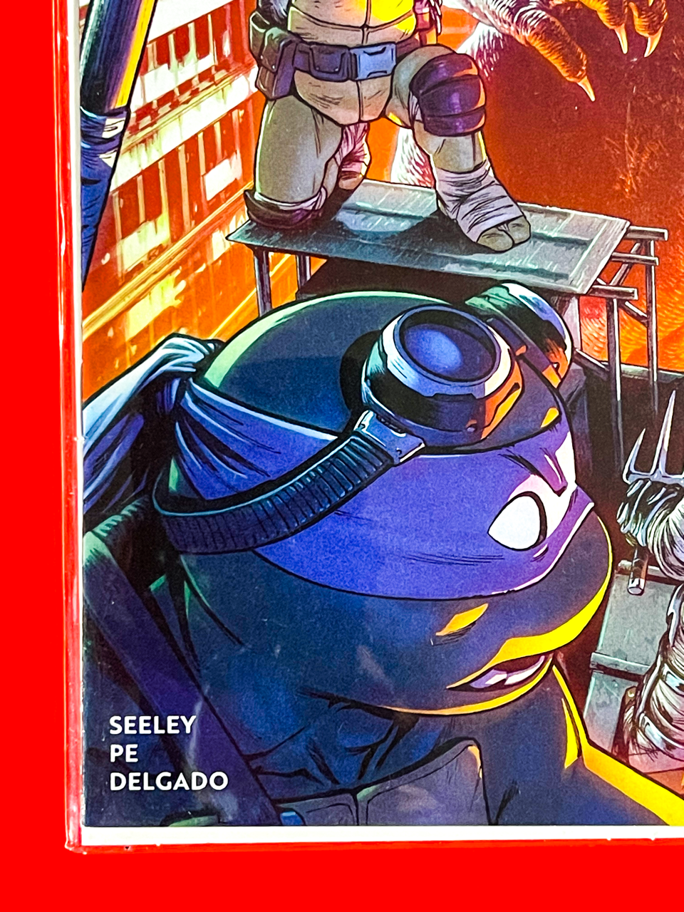 Teenage Mutant Ninja Turtles x Godzilla #2 | Mateus Santolouco Cover