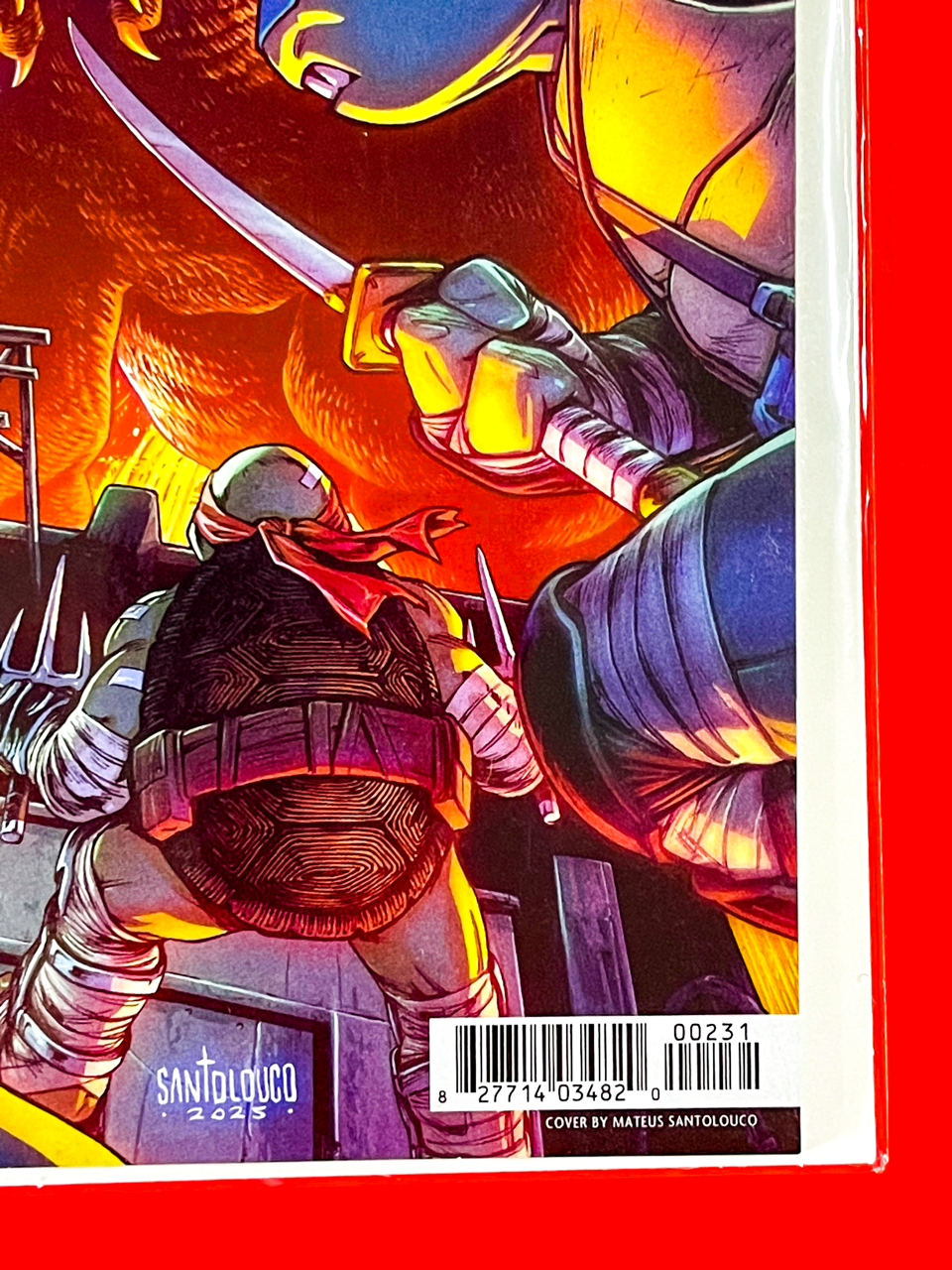 Teenage Mutant Ninja Turtles x Godzilla #2 | Mateus Santolouco Cover