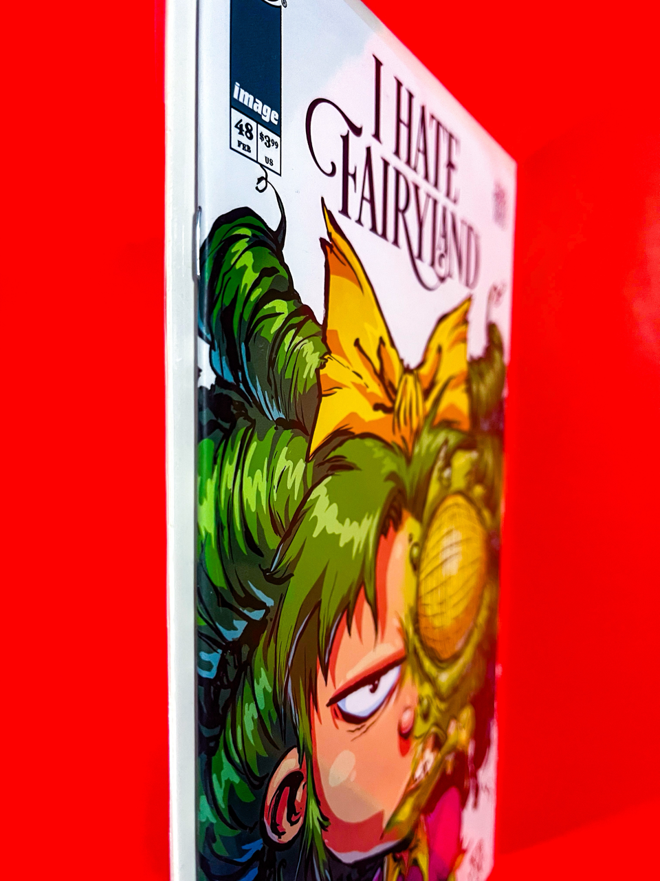 Spine of I Hate Fairyland #48 | Skottie Young Cover