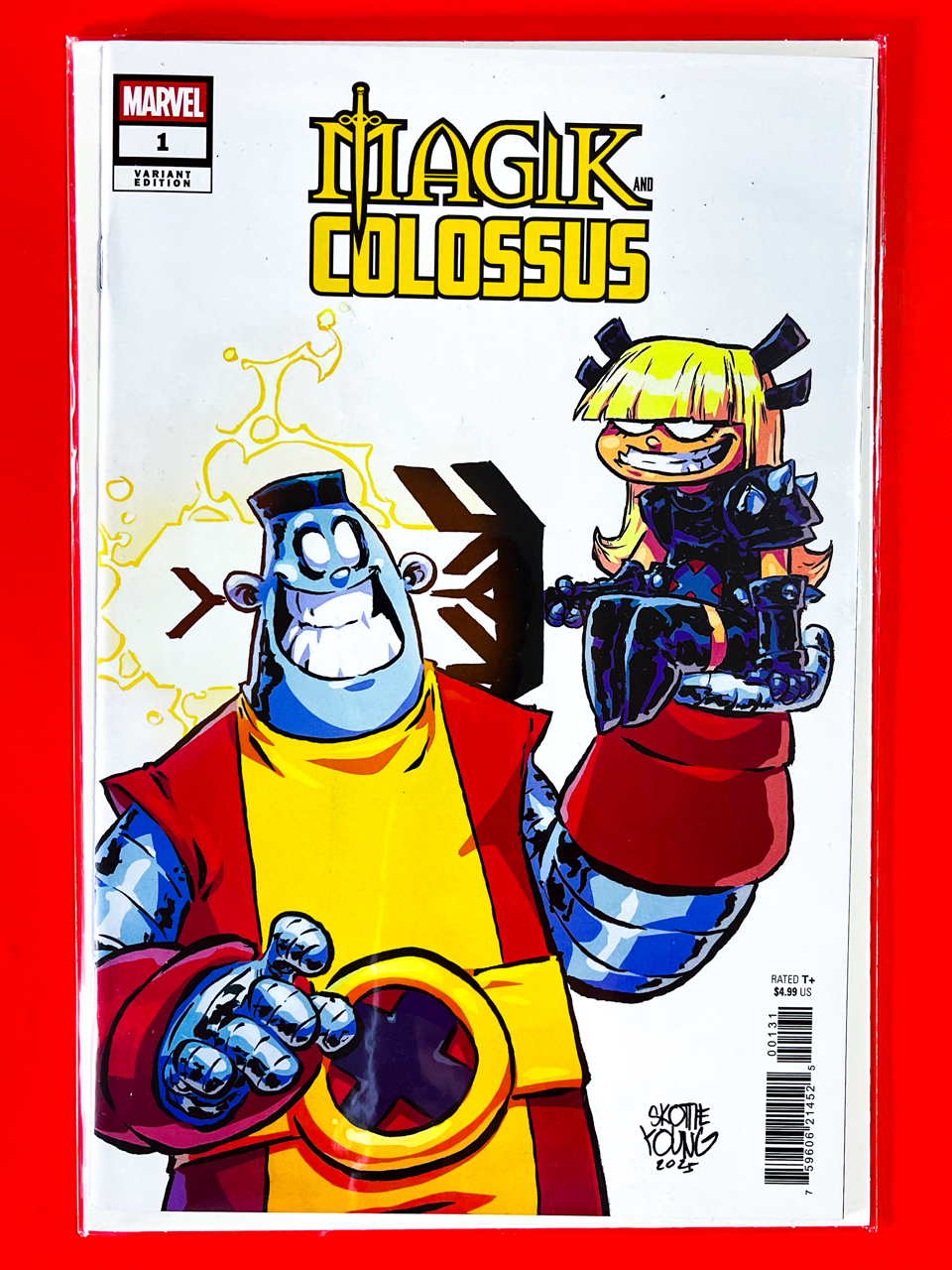Magik & Colossus #1 | Skottie Young Cover