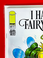 Top left corner of I Hate Fairyland #48 | Derek Laufman Cover
