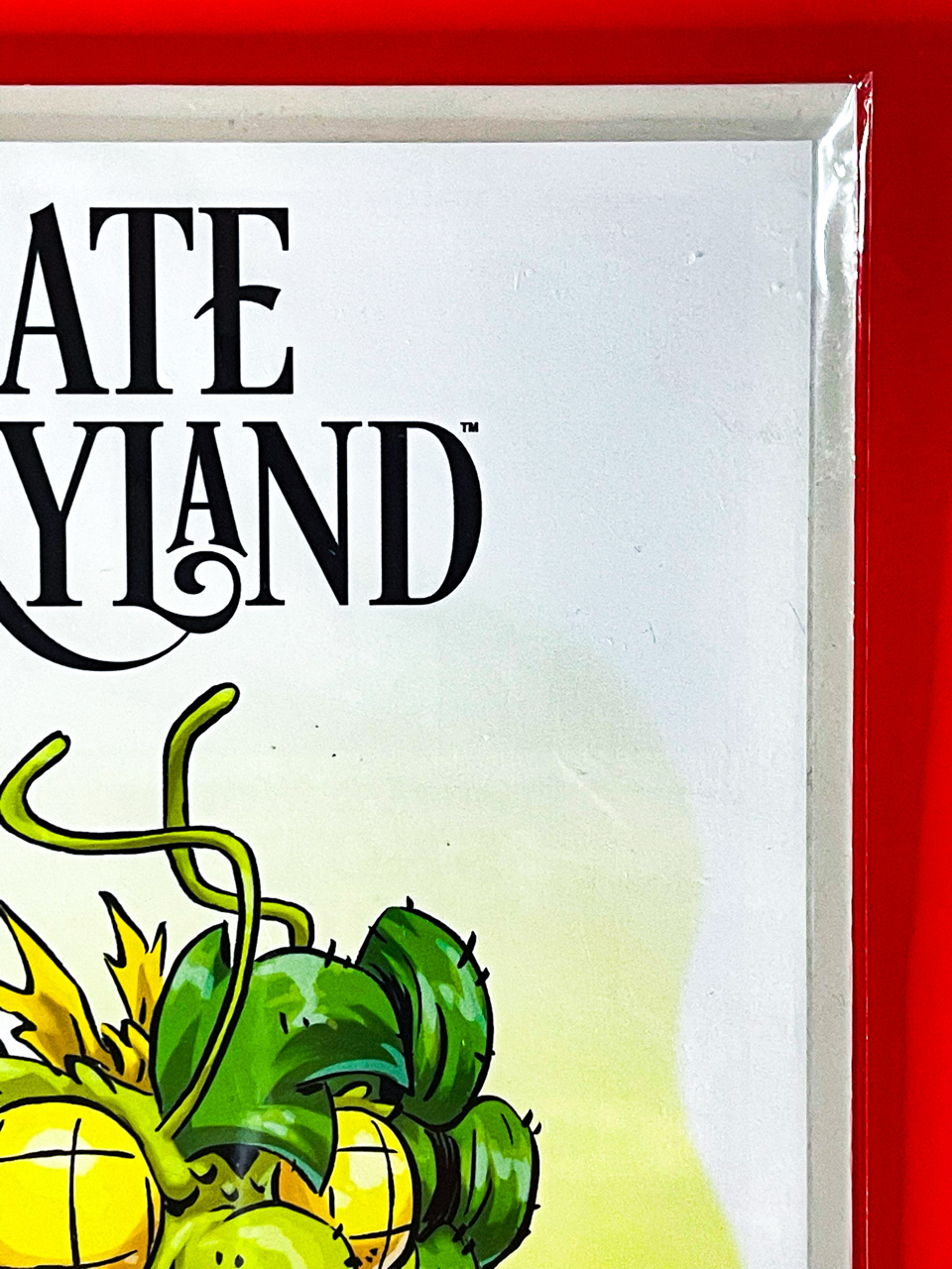 Top right corner of I Hate Fairyland #48 | Derek Laufman Cover