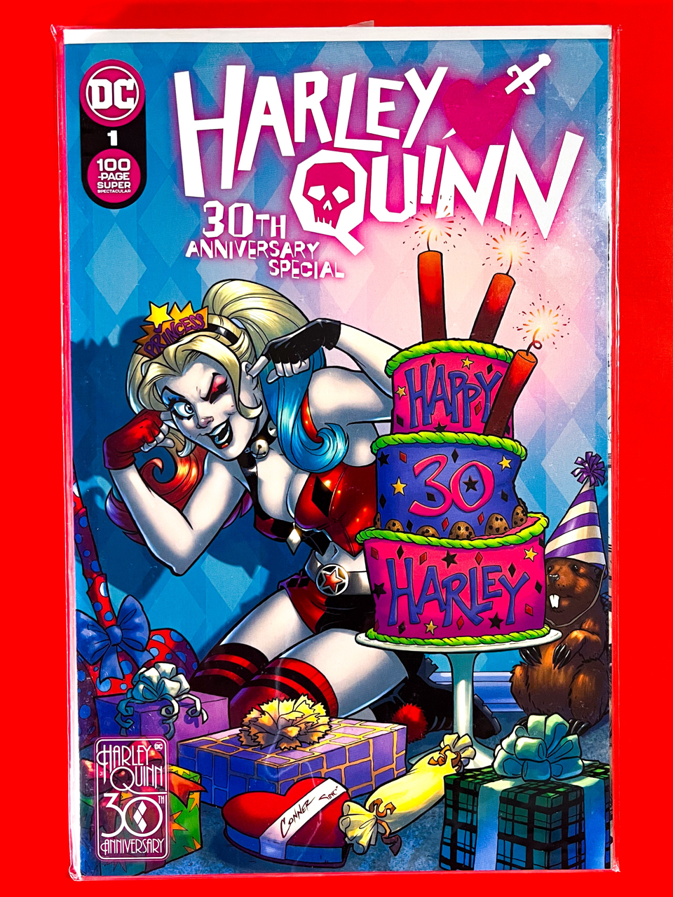 Main Cover of Harley Quinn: 30th Anniversary Special #1 | Amanda Conner & Alex Sinclair Cover
