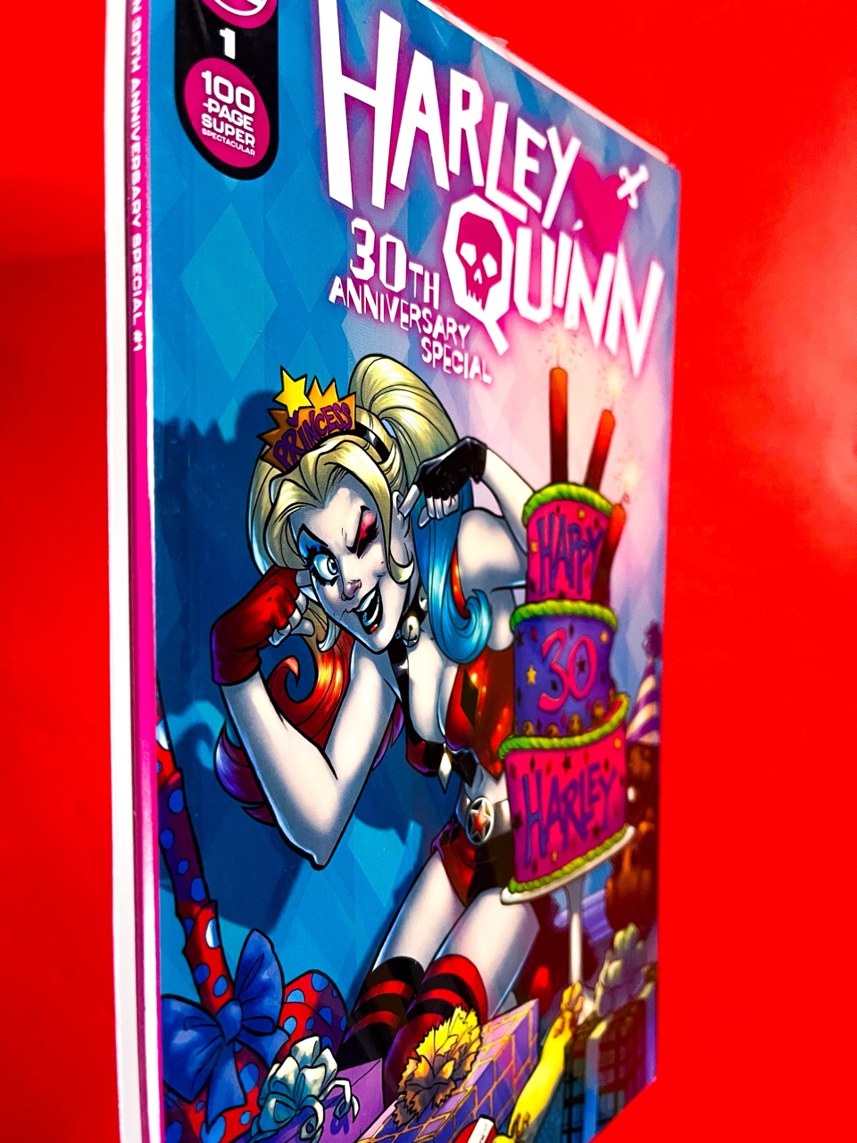 Spine of Harley Quinn: 30th Anniversary Special #1 | Amanda Conner & Alex Sinclair Cover