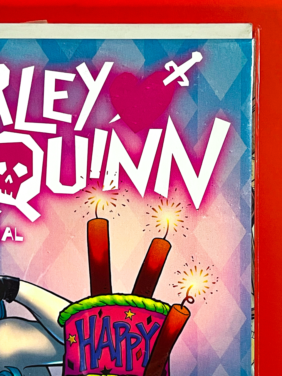 Top right corner of Harley Quinn: 30th Anniversary Special #1 | Amanda Conner & Alex Sinclair Cover