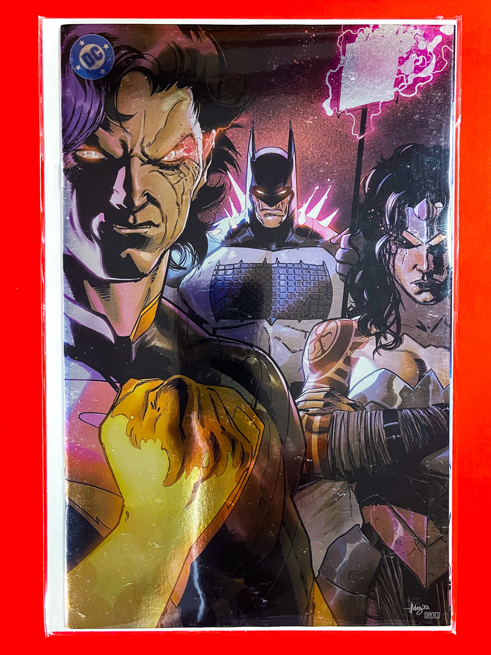 Main Cover of DC K.O #4 | "Javi Fernandez & Alejandro Sanchez" Cover