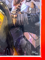 Bottom right corner of DC K.O #4 | "Javi Fernandez & Alejandro Sanchez" Cover
