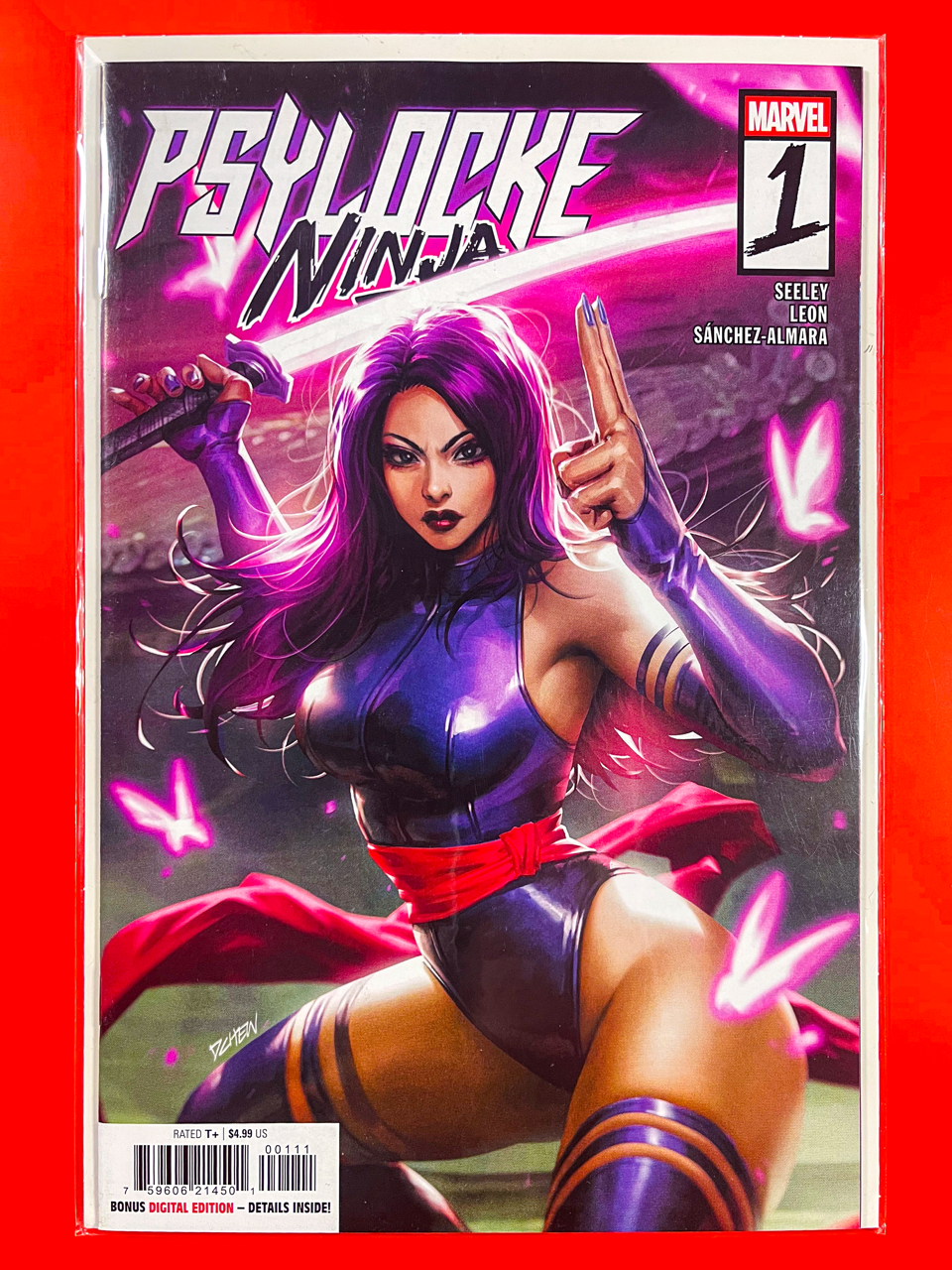 Psylocke Ninja #1 | Derrick Chew Cover