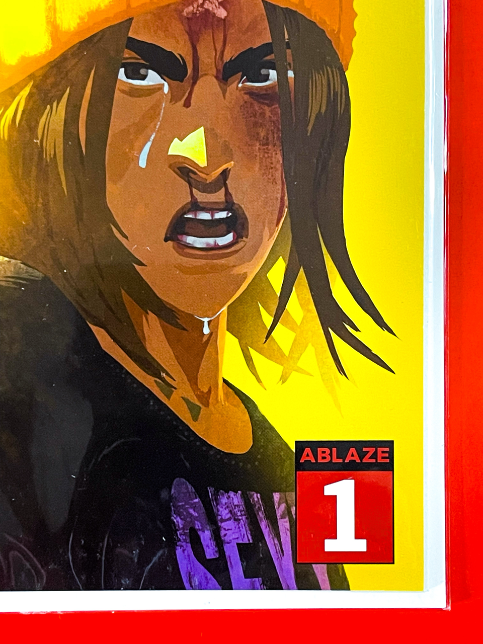 Bottom right corner of Gung-Ho: Sexy Beast #1 | Thomas von Kummant Cover