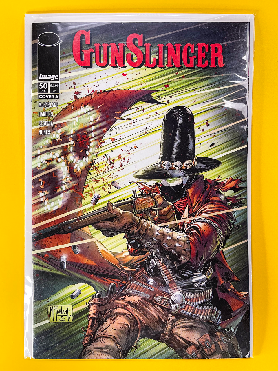 Spawn: Gunslinger #50 | Todd McFarlane Cover