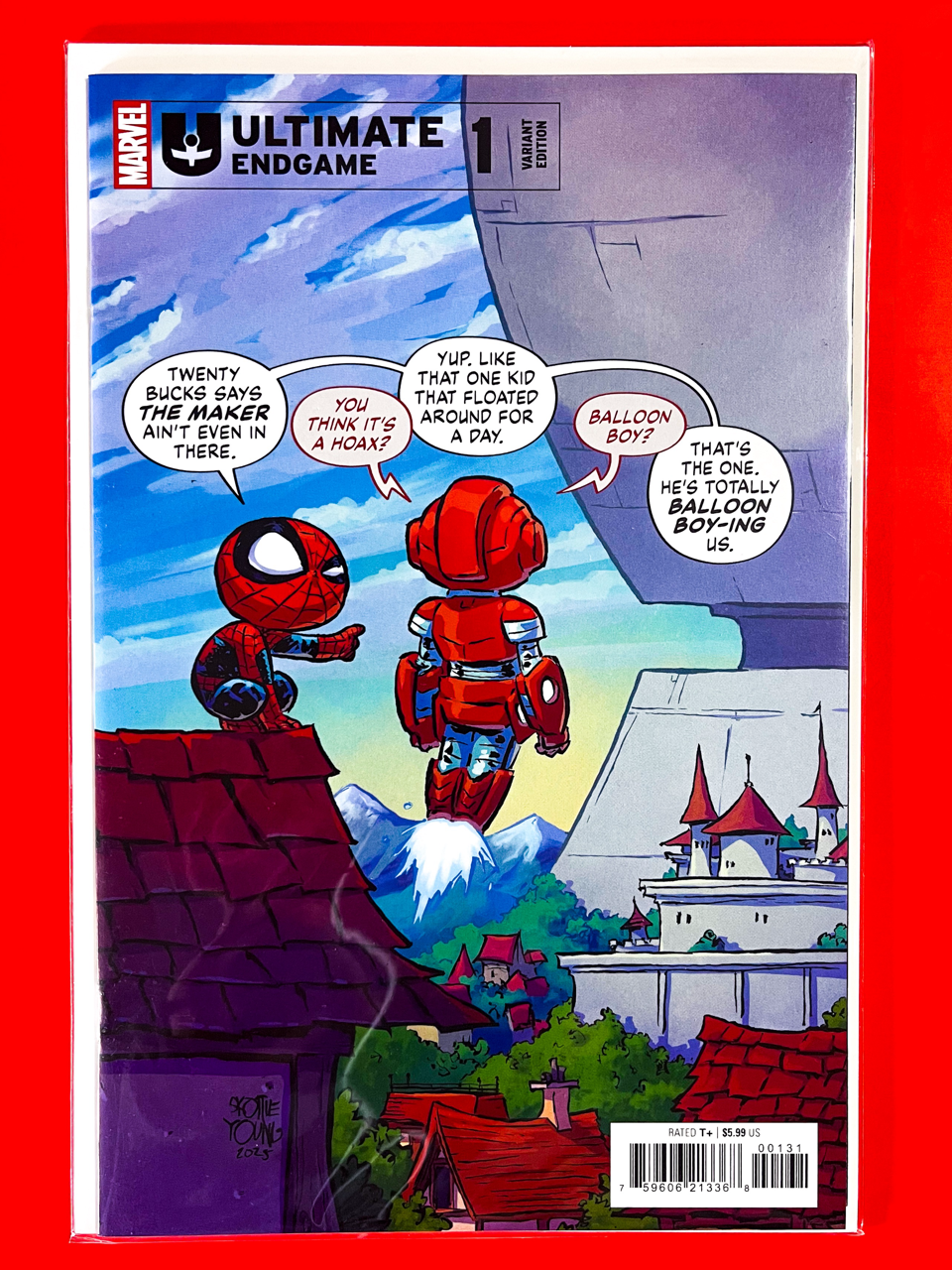 Main Cover of Ultimate Endgame #1 | Skottie Young Cover