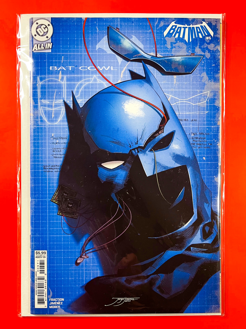 Main Cover of Batman #5 | Jorge Jimenez Cover