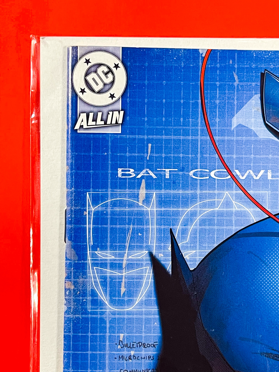 Top left corner of Batman #5 | Jorge Jimenez Cover