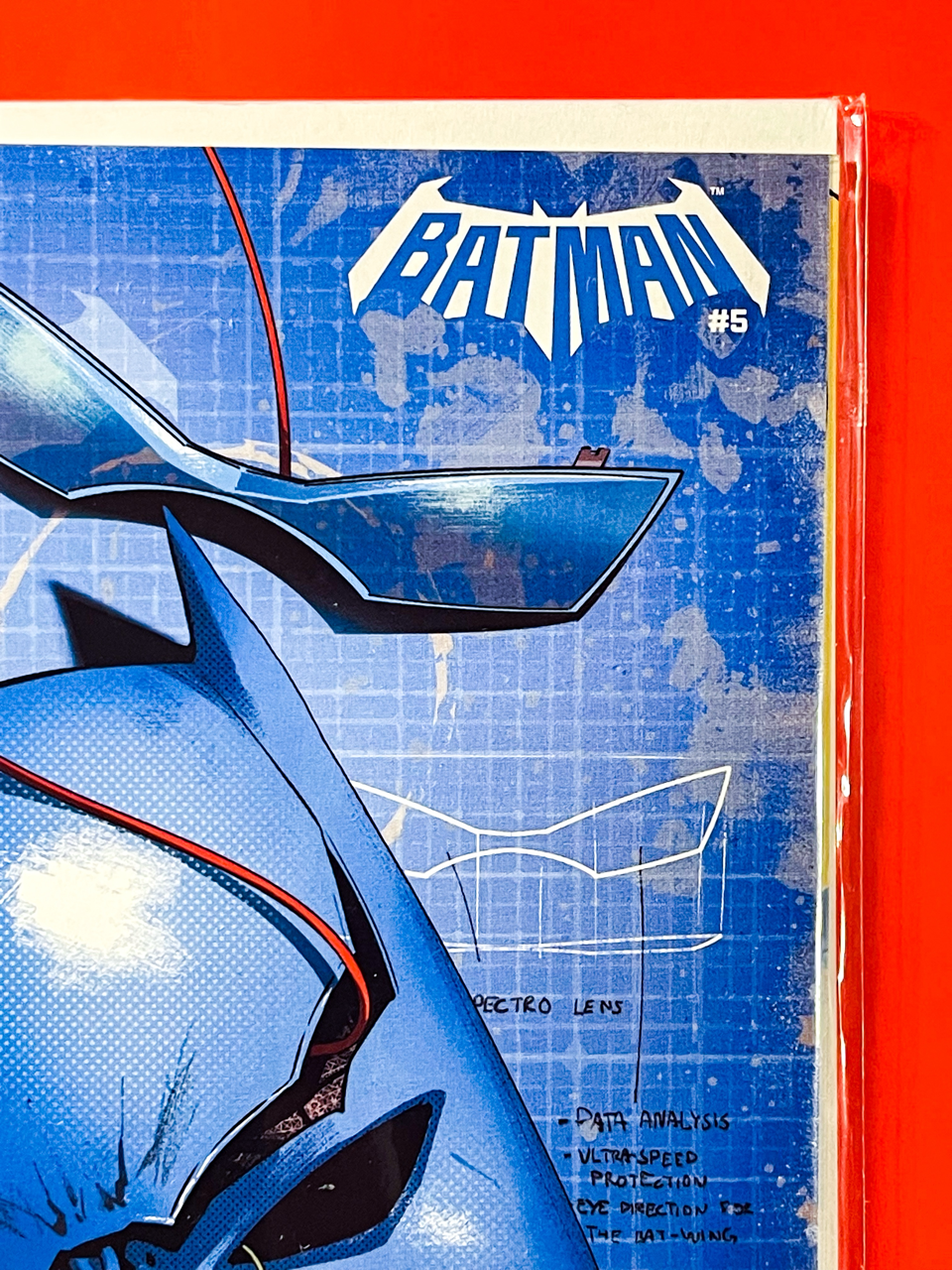 Top right corner of Batman #5 | Jorge Jimenez Cover