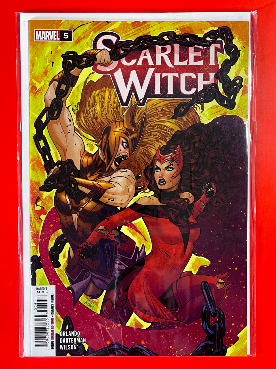 Main Cover of Scarlet Witch #5 | Russell Dauterman Cover