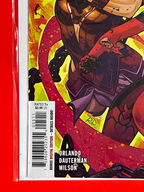 Bottom left corner of Scarlet Witch #5 | Russell Dauterman Cover