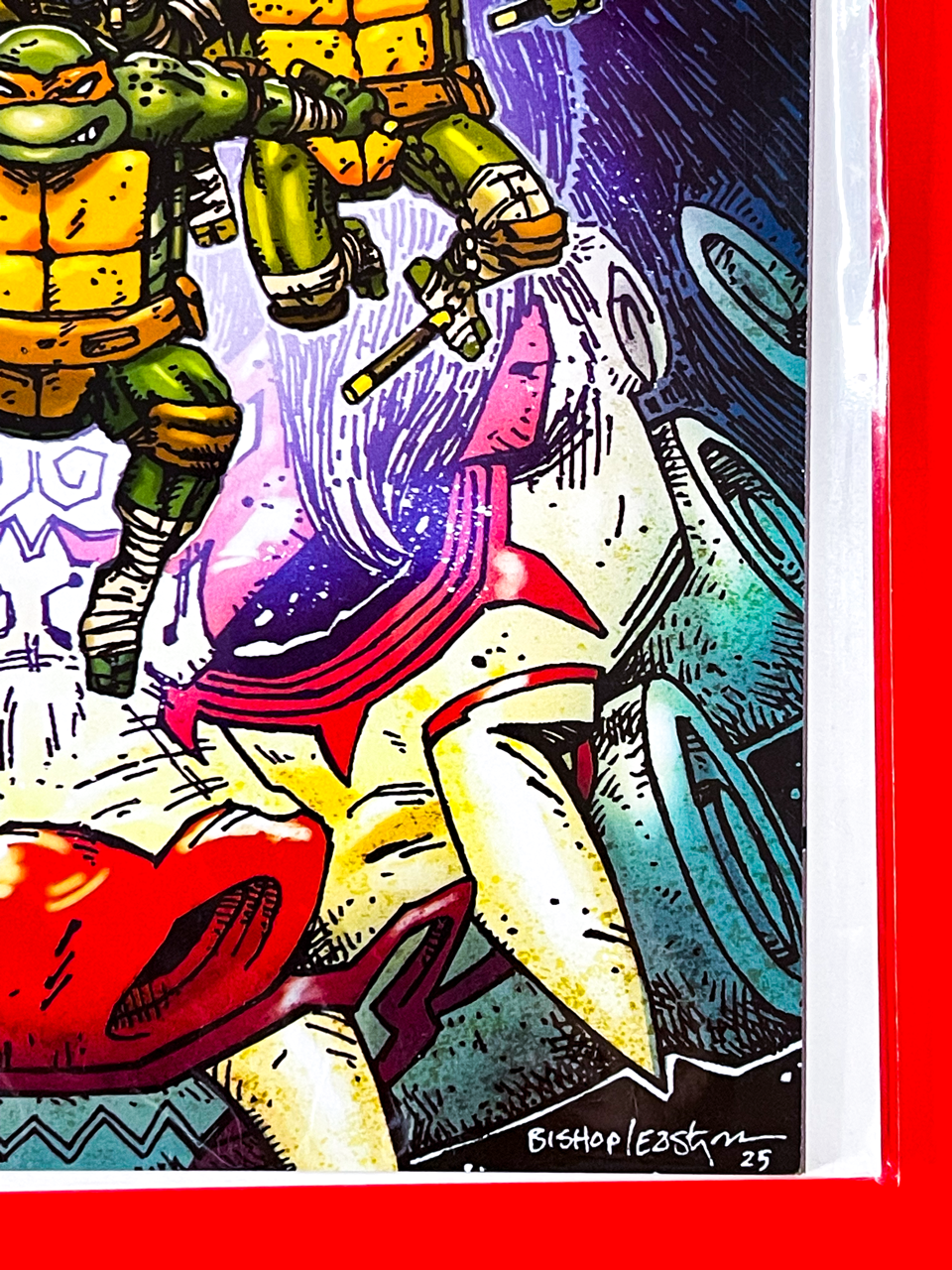 Teenage Mutant Ninja Turtles #13 | "Kevin Eastman & Ben Bishop" Cover