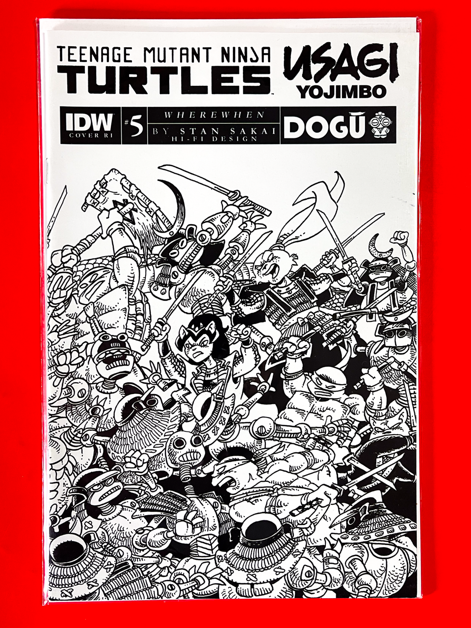 Teenage Mutant Ninja Turtles #5 | Stan Sakai Cover