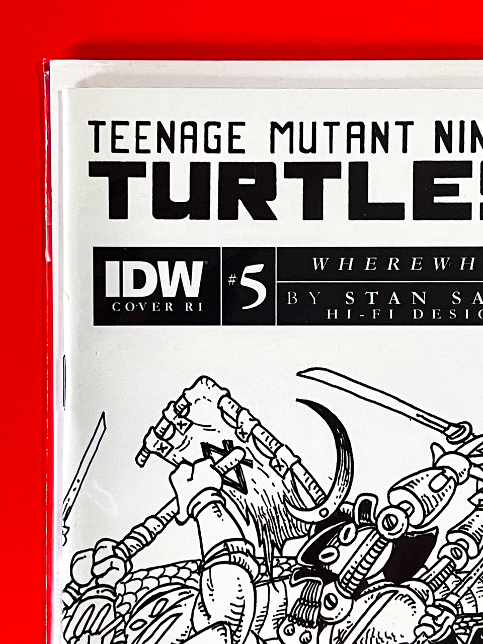 Teenage Mutant Ninja Turtles #5 | Stan Sakai Cover