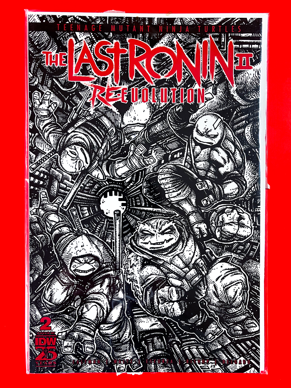 Teenage Mutant Ninja Turtles: The Last Ronin II - Re-evolution #1 | Kevin Eastman Cover