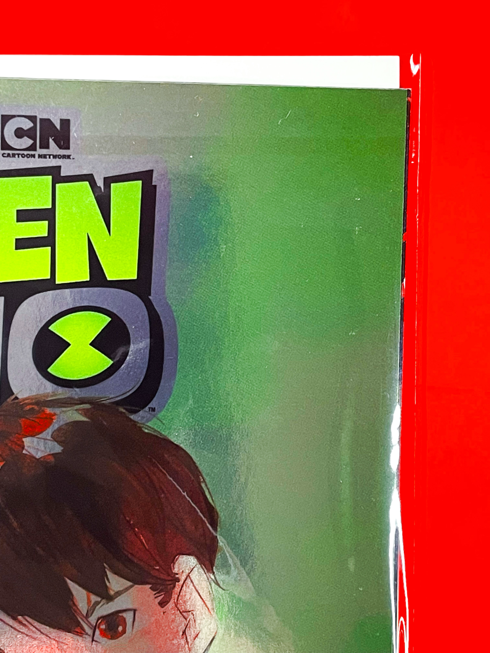Top right corner of Ben 10 #1 | Dustin Nguyen Cover