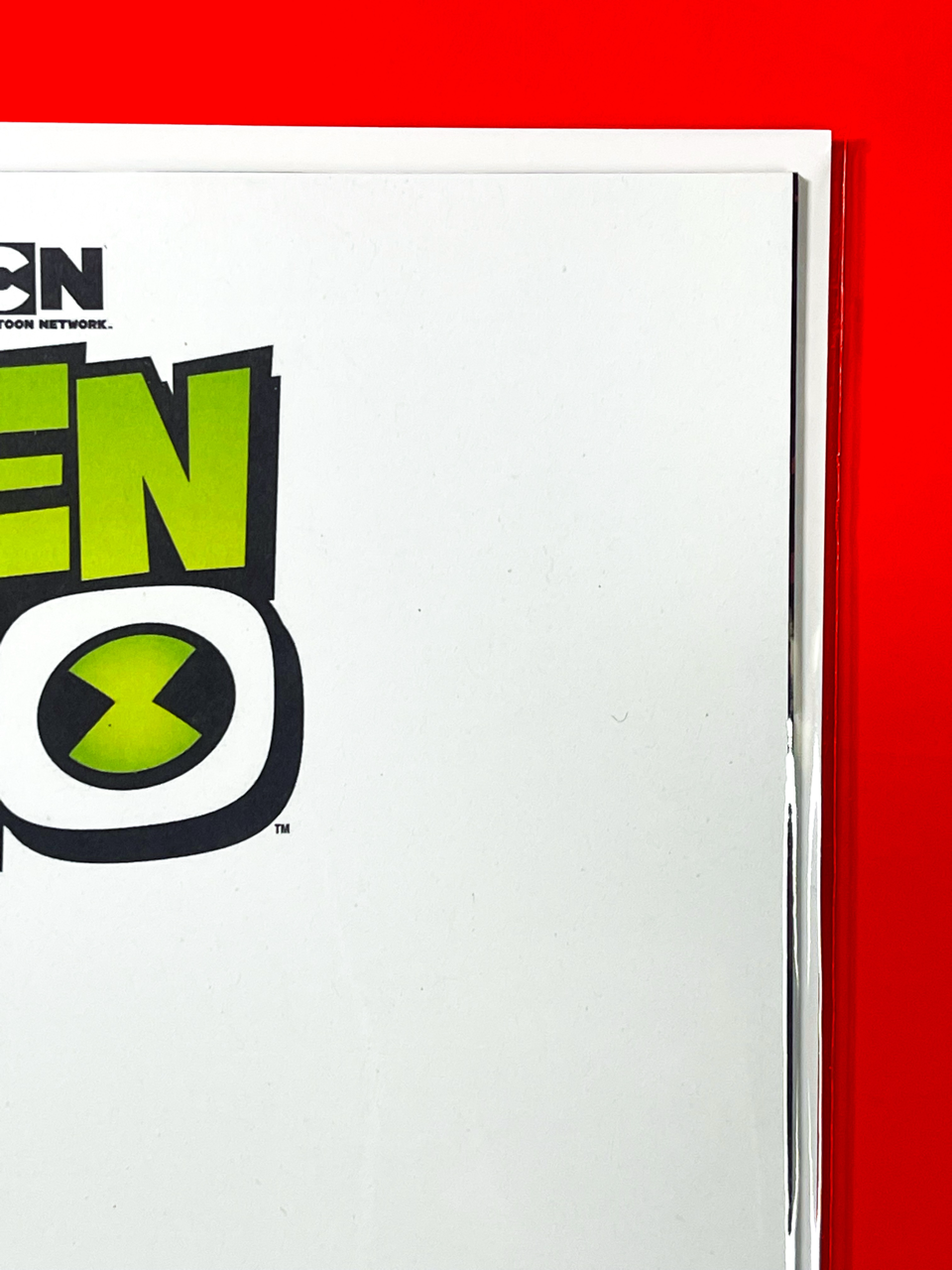 Top right corner of Ben 10 #1