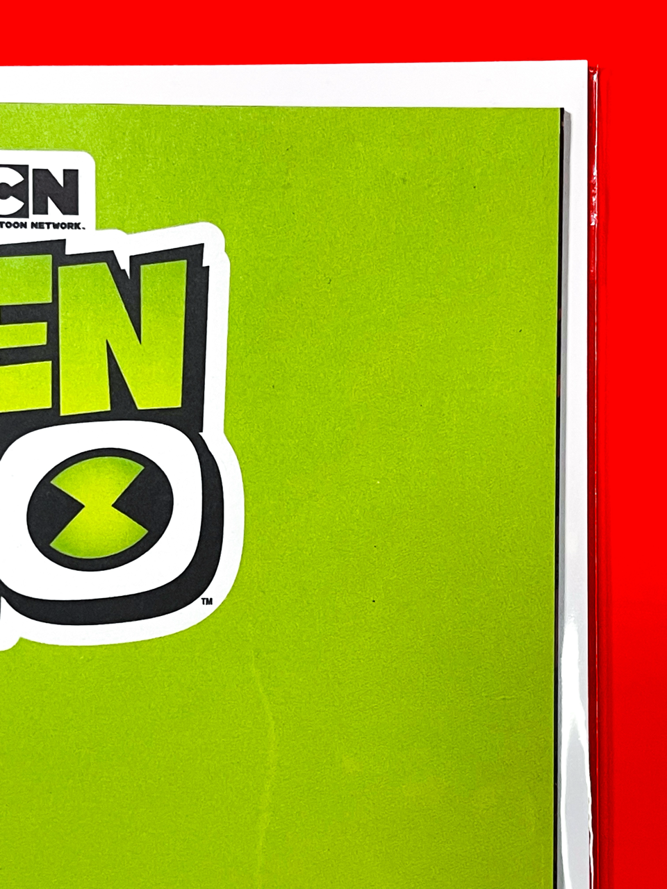 Top right corner of Ben 10 #1