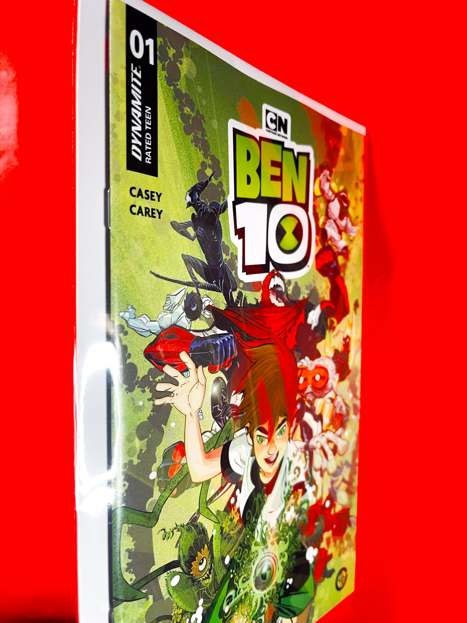 Spine of Ben 10 #1 | Duncan Rouleau Cover