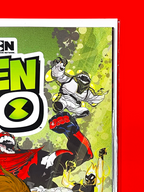 Top right corner of Ben 10 #1 | Duncan Rouleau Cover