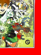 Bottom right corner of Ben 10 #1 | Duncan Rouleau Cover