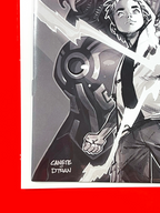 Bottom left corner of Ben 10 #1 | Eric Canete Cover